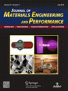 材料工程与性能杂志