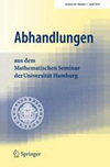 汉堡大学数学研讨会论文