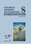 Ecological Chemistry And Engineering S-chemia I Inzynieria Ekologiczna S