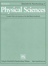 Journal Fur Naturforschung Section A-A Journal of Physical Sciences