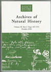 自然历史档案杂志
