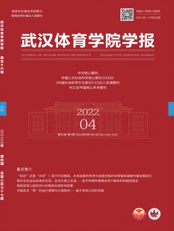 武汉体育学院学报杂志